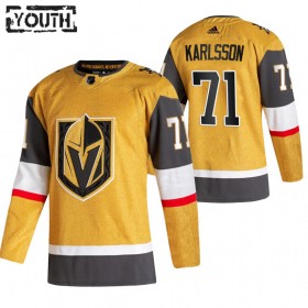 Barn Ishockey Vegas Golden Knights tröja William Karlsson 71 2020-21 Tredje Authentic